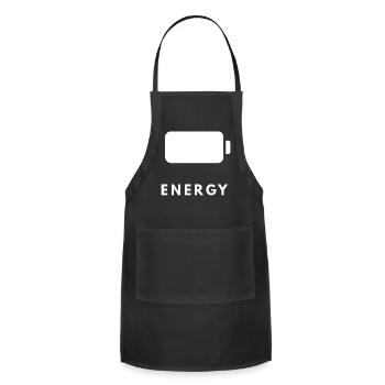 Energy Glyph Battery Pulse - Adjustable Apron - black - Front - Julia (174cm)