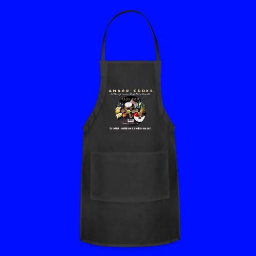 AMARU Cookbook - Cookbook Cover - Adjustable Apron