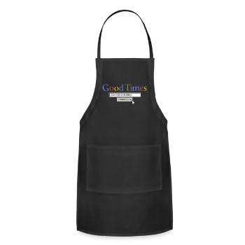 Good Times Jazz Improvisation - Adjustable Apron - black - Front - Julia (174cm)