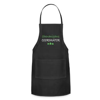 Shenanigans Coordinator - Adjustable Apron - black - Front - Julia (174cm)