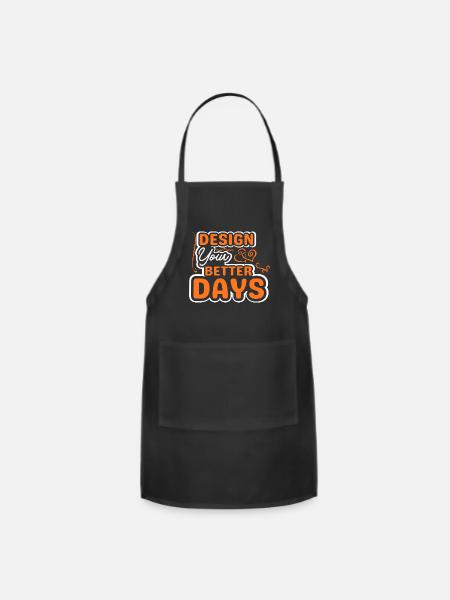 Your Better Days - Adjustable Apron - black