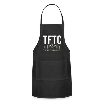 thank you for the cache - Adjustable Apron - black - Front - Julia (174cm)