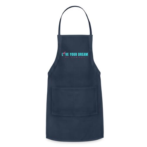 Live Your Dream w/Flamingo Bird - Adjustable Apron