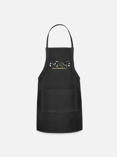 Grey Camo - Adjustable Apron - black