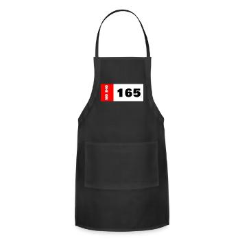 OHI ON 165 - It's over - Adjustable Apron - black - Front - Julia (174cm)