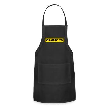 The Yellow Wall - Adjustable Apron - black - Front - Julia (174cm)