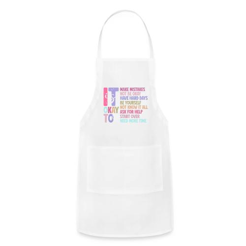 Harmony Collection - It s Okay To Make Mistakes - Adjustable Apron