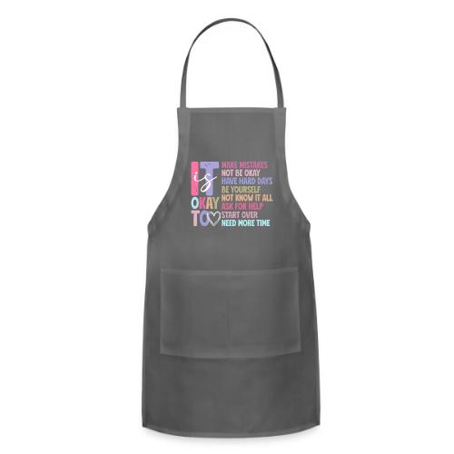 Harmony Collection - It s Okay To Make Mistakes - Adjustable Apron