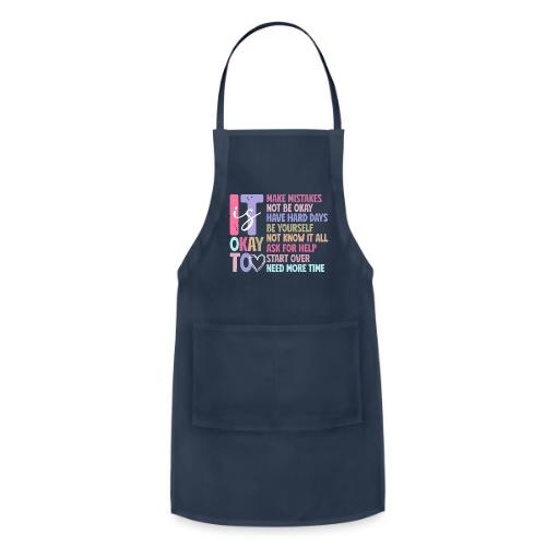 Harmony Collection - It s Okay To Make Mistakes - Adjustable Apron