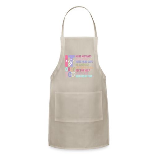Harmony Collection - It s Okay To Make Mistakes - Adjustable Apron