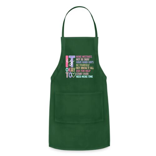 Harmony Collection - It s Okay To Make Mistakes - Adjustable Apron