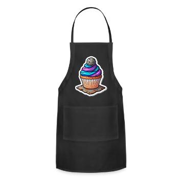 Cosmic Hope Upon The Rust Of Empires - Adjustable Apron - black - Front - Julia (174cm)