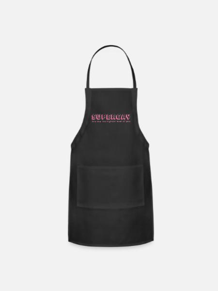 Supergay - Adjustable Apron - black