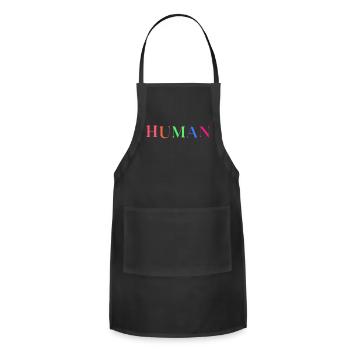 human - Adjustable Apron - black - Front - Julia (174cm)