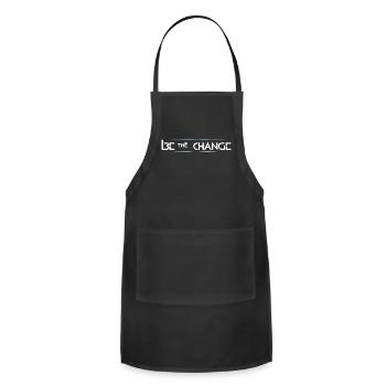 Be the Change - Adjustable Apron - black - Front - Julia (174cm)
