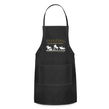 Eventing The Equestrian Triathlon - Adjustable Apron - black - Front - Julia (174cm)