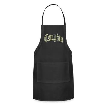 Compton (Camo) - Adjustable Apron - black - Front - Julia (174cm)