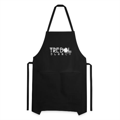 TB Stacked Logo with Classic clover - Adjustable Apron