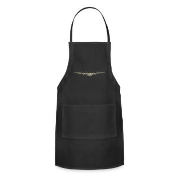 C-130 Herkules - Adjustable Apron - black - Front - Julia (174cm)