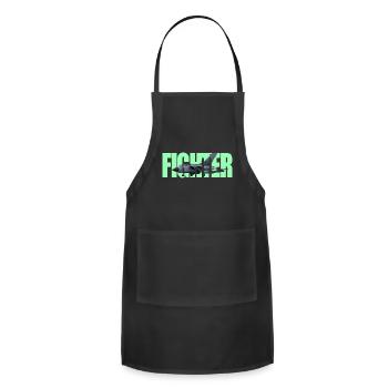Fighter Tornado - Adjustable Apron - black - Front - Julia (174cm)