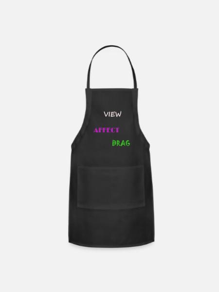 View Affect Drag - Adjustable Apron - black