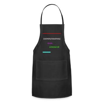 UNDERSTANDING RUIN COMMAND - Adjustable Apron - black - Front - Julia (174cm)