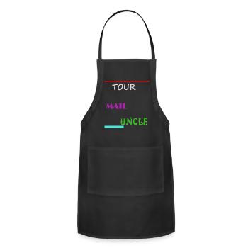Tour Mail Uncle - Adjustable Apron - black - Front - Julia (174cm)