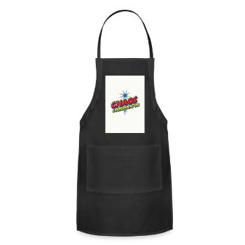 Chaos Coordinator - Adjustable Apron - black - Front - Julia (174cm)