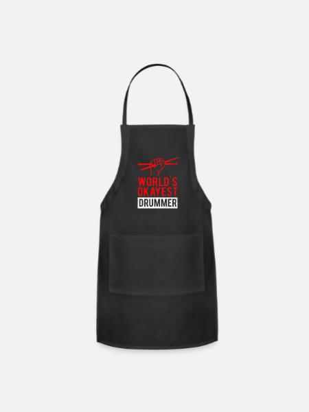 Drummer - Adjustable Apron - black