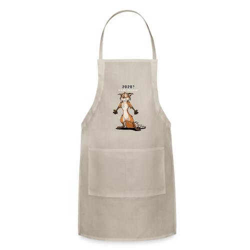 2020? Going great... (for dark backgrounds) - Adjustable Apron