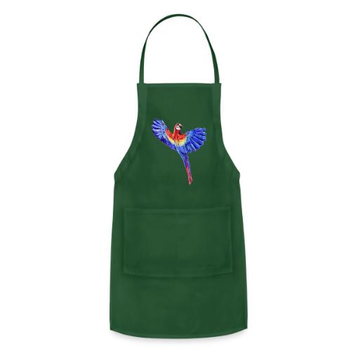 Scarlet macaw parrot - Adjustable Apron