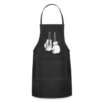 Boxing Gloves - Adjustable Apron - black - Front - Julia (174cm)