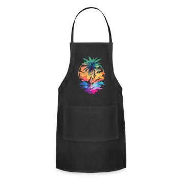 Relaxing - Adjustable Apron - black - Front - Julia (174cm)