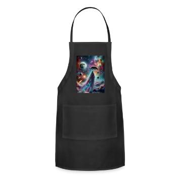 In Pursuit of Understanding - Adjustable Apron - black - Front - Julia (174cm)