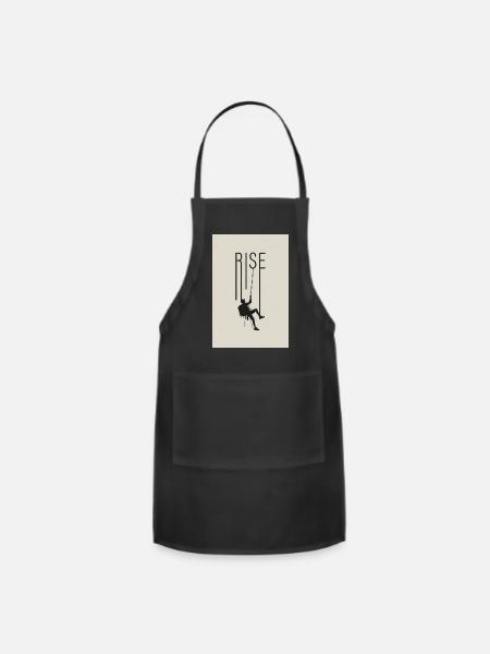 Rise Silhouette Swing - Adjustable Apron - black