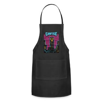 Craftee Gaming - Adjustable Apron - black - Front - Julia (174cm)