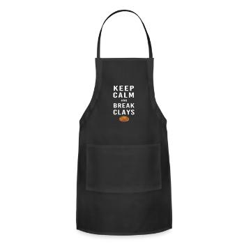 Trap Shooting Clays Trap Shooters - Adjustable Apron - black - Front - Julia (174cm)