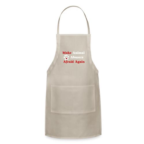 Make Animal Abusers Afraid Again - Adjustable Apron