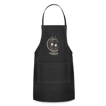 Guitar Prisoner Guitar - Adjustable Apron - black - Front - Julia (174cm)