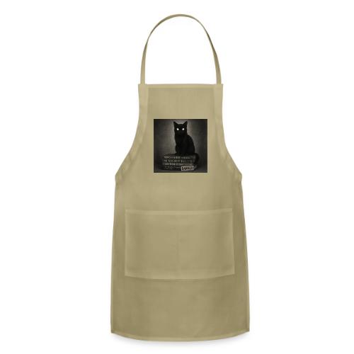 Cat on Banned Books - Adjustable Apron