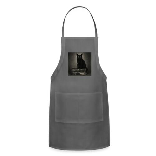 Cat on Banned Books - Adjustable Apron