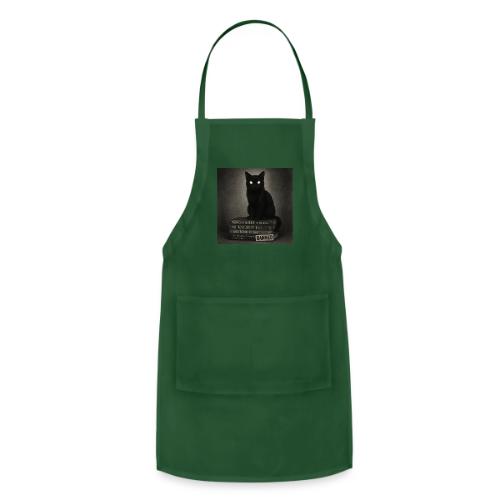 Cat on Banned Books - Adjustable Apron