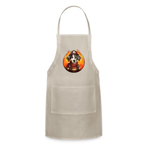 Dog Firefighter - Adjustable Apron