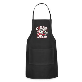 Cats For Everybody Cat Cats Cat Lovers - Adjustable Apron - black - Front - Julia (174cm)