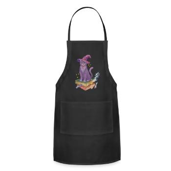 Magic Cat - Adjustable Apron - black - Front - Julia (174cm)