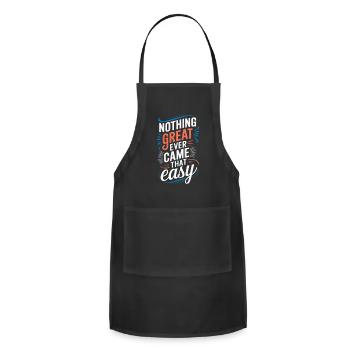 Strive for Greatness - Adjustable Apron - black - Front - Julia (174cm)