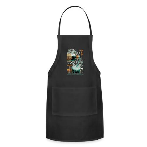 Potion of Poor Decisions Bottle Graphic Tee - Adjustable Apron