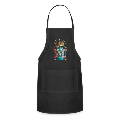 Mom Mode Survival Expert Tee - Adjustable Apron