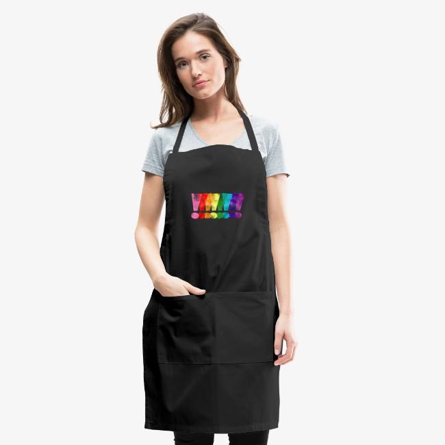 Distressed Gilbert Baker LGBT Pride Exclamation