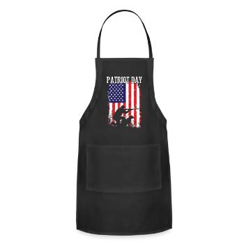 Patriot Day - Adjustable Apron - black - Front - Julia (174cm)